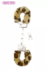 Shots fur handcuffs - Leopard