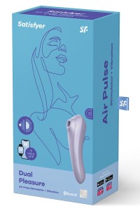 Stimulatore Satisfyer Dual Pleasure viola viola