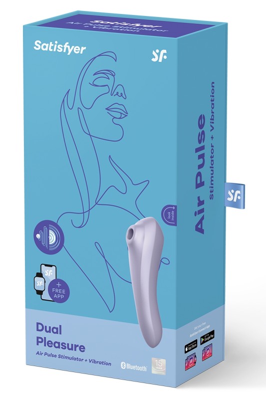 Stimulateur Satisfyer Dual Pleasure mauve