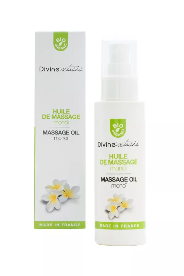 Huile de massage BIO Monoi - Divinextases