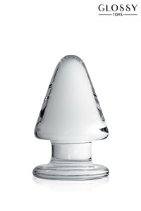 Plug anal glass Glossy Toys no. 23 Clear