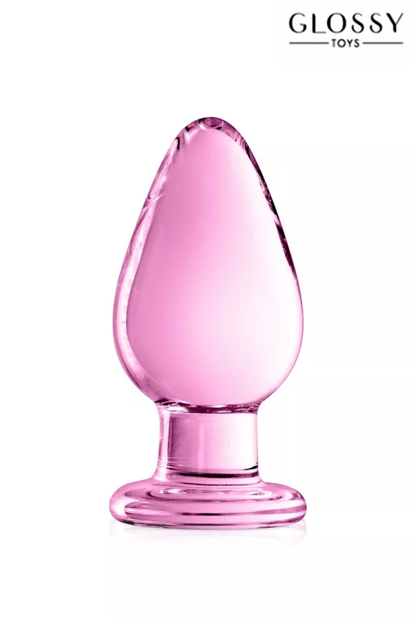 Plug anal glass Glossy Toys no. 25 Pink