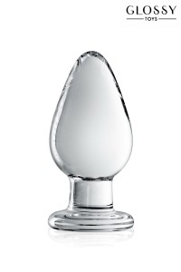 Plug Anal Glas Glossy Toys n° 25 Clear