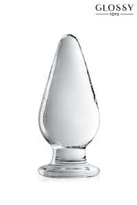 Plug anal glass Glossy Toys no. 26 Clear