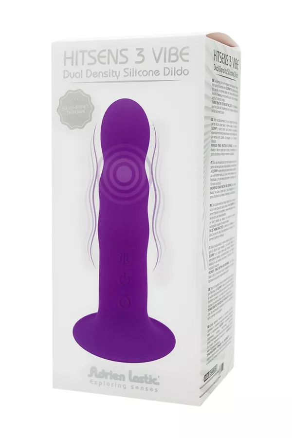 Hitsens 3 Vibrator mit doppelter Dichte – 18,2 x 4 cm