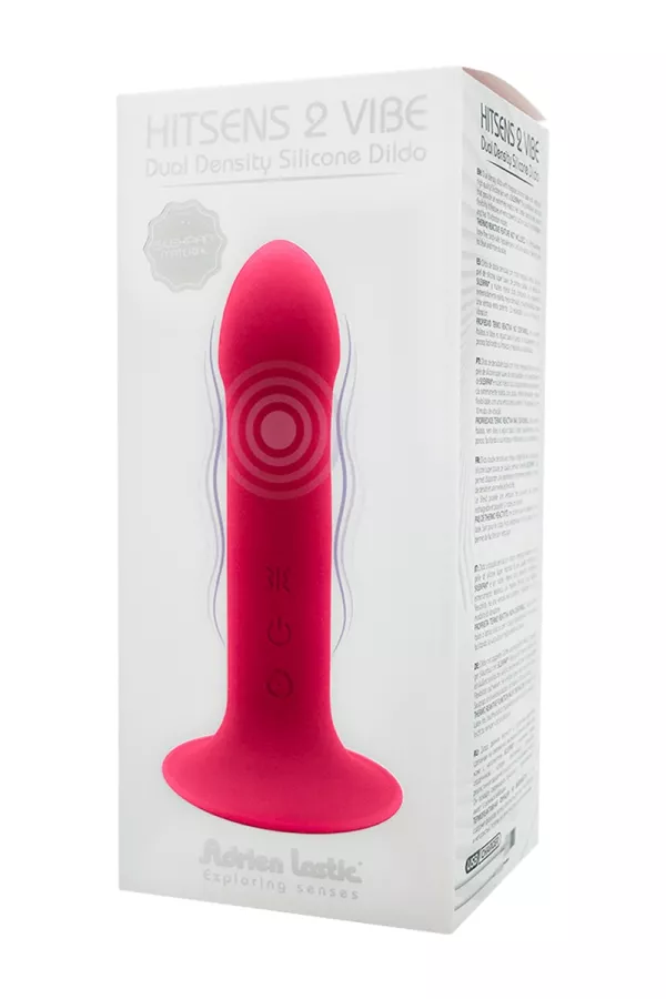 Hitsens 2 Vibrator mit doppelter Dichte – 17,2 x 4 cm