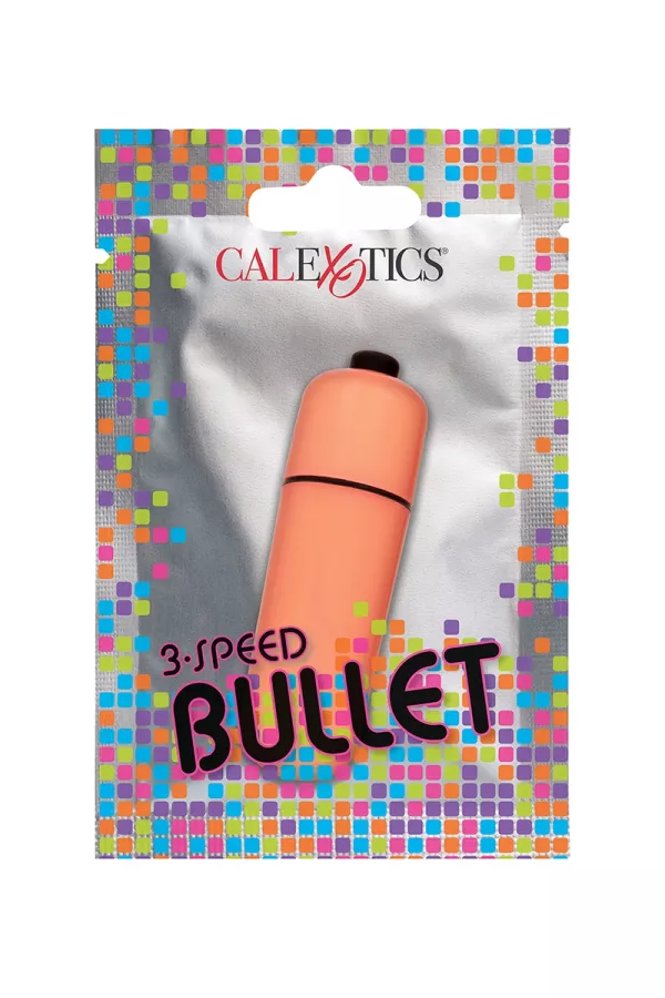 Orange Bullet 3-speed mini vibrator