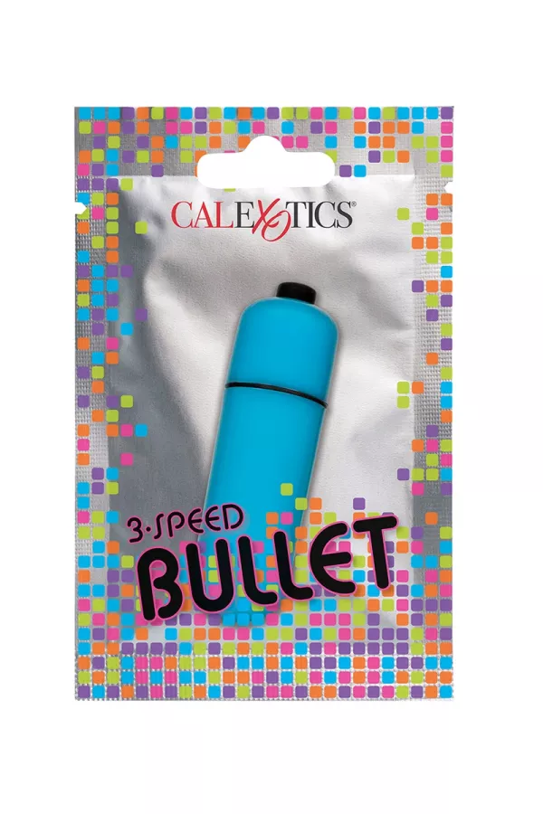 Mini Vibrator Bullet blau 3 Geschwindigkeiten