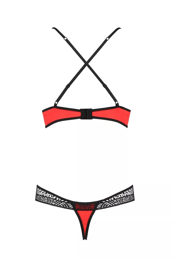 Ensemble Scarlet Bikini rouge - Passion