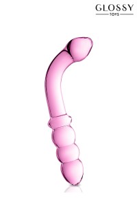 Vetro di DildoGlossy Toys  no. 8 rosa