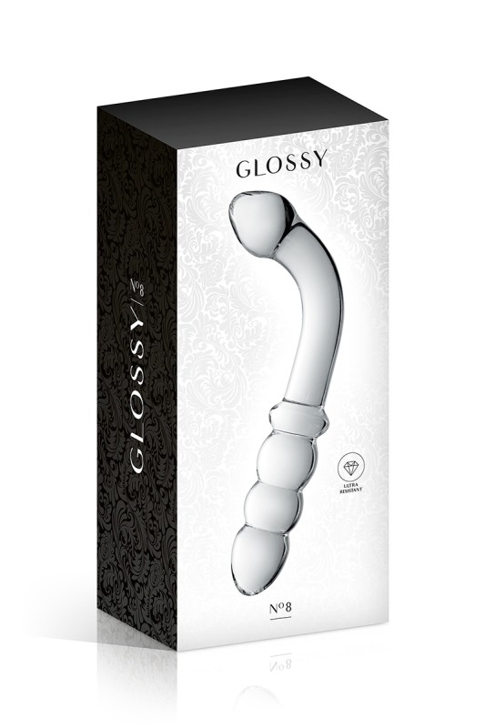 Dildoglas Glossy Toys  nr. 8 Clear - Glossy Toys | Tentations.ch