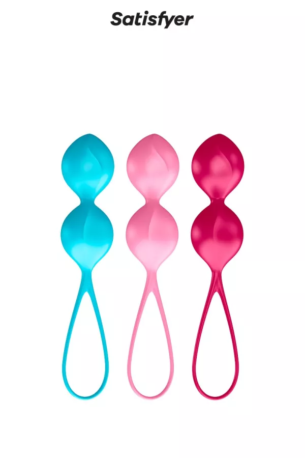 Set de 3 boules de Geisha V Balls - Satisfyer