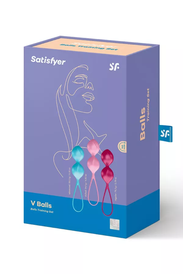 Set de 3 boules de Geisha V Balls - Satisfyer