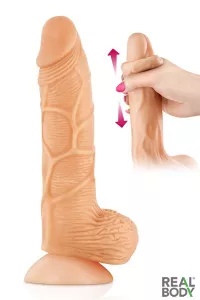 Dildo ultra realistico 21 cm - Real Brad