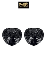 Sequin black Nipple covers