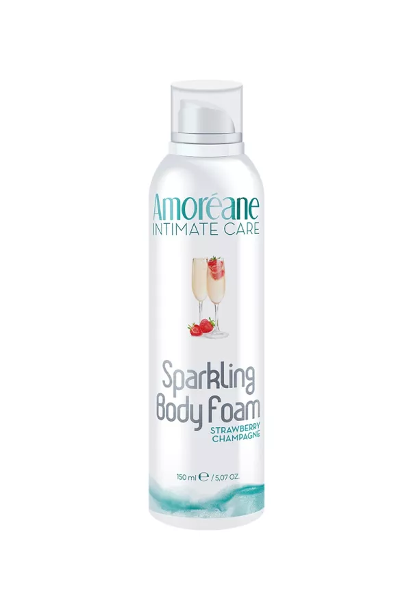 Sparkling Strawberry Wine Massage Foam