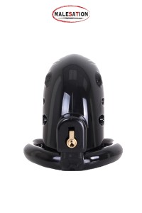 Black ABS chastity cage