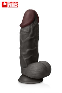 Dildo XXL The Strong Black 26 x 6.5 cm