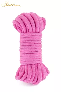 Pinkes Bondageseil 10m