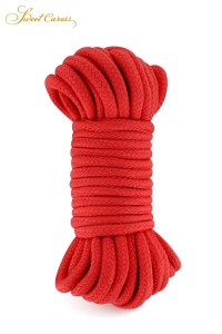 Red bondage cord 10m