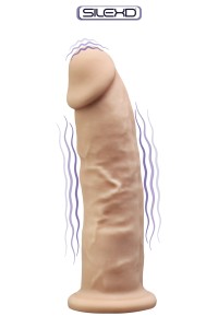 Double density vibrator flesh 17.5 cm