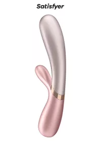 Rabbit chauffant Hot Lover rose - Satisfyer