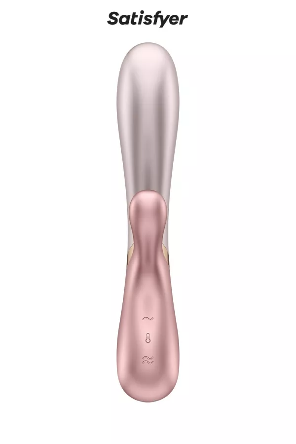 Rabbit chauffant Hot Lover rose - Satisfyer