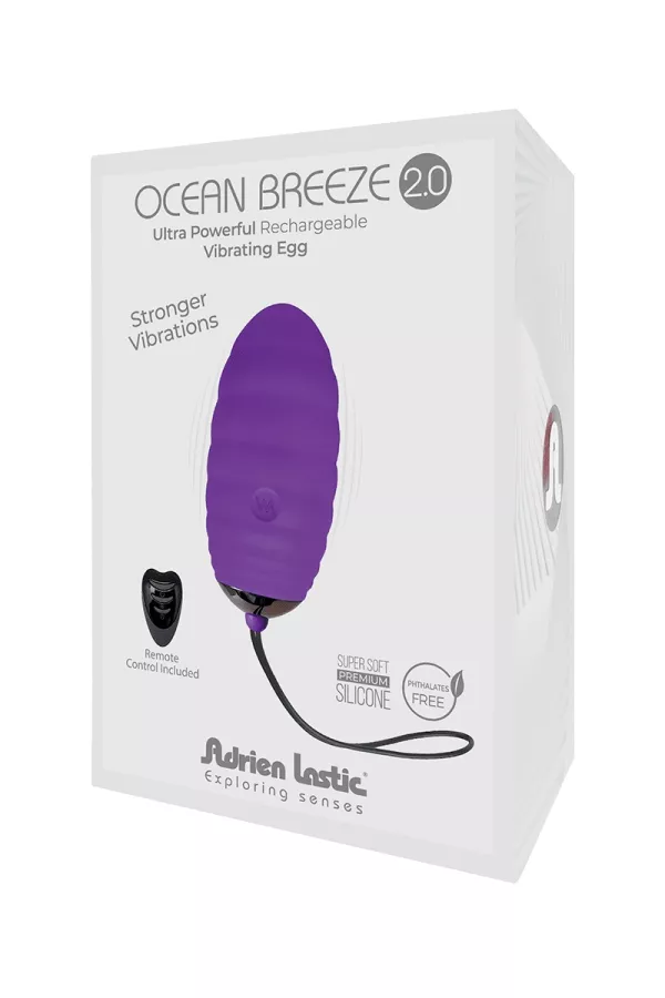 Vibrating egg Ocean Breeze V2 - Violet