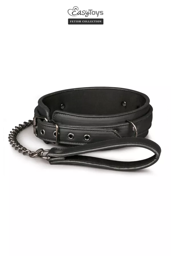 Fetish collar and leash