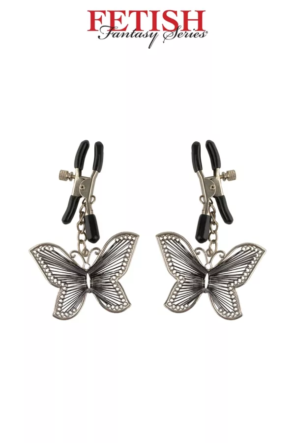 Butterfly nipple clamps