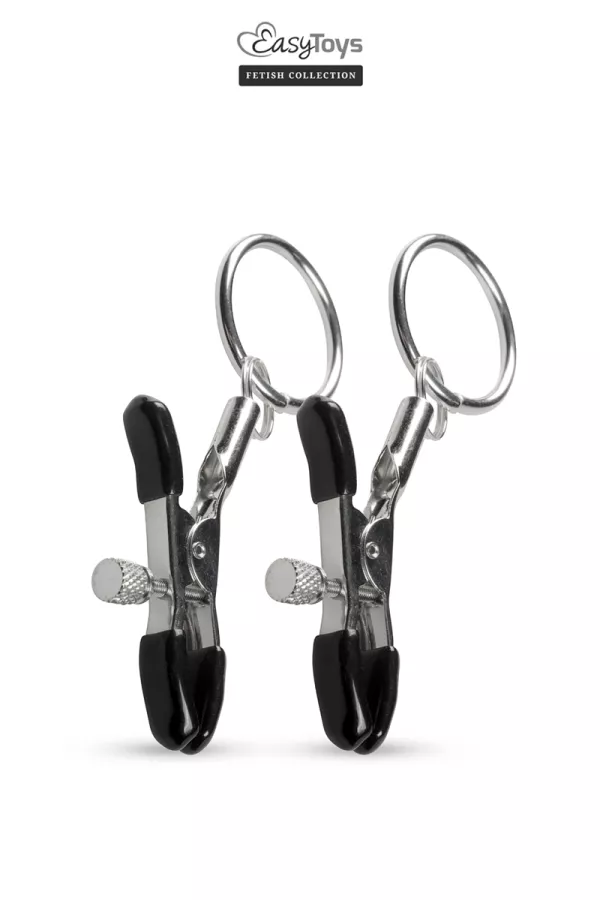 Nipple clamps with ring