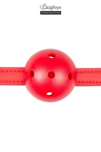 Gagged Ball avec balle rouge - EasyToys Fetish Collection