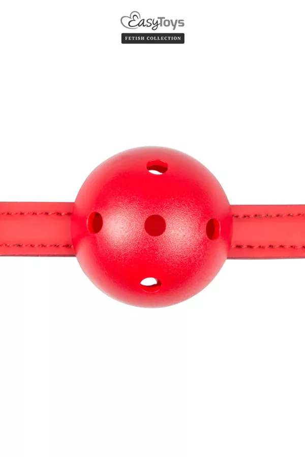 Gagged Ball avec balle rouge - EasyToys Fetish Collection