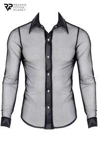 Cesare transparent shirt