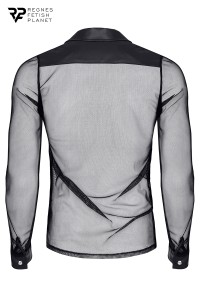 Cesare transparent shirt