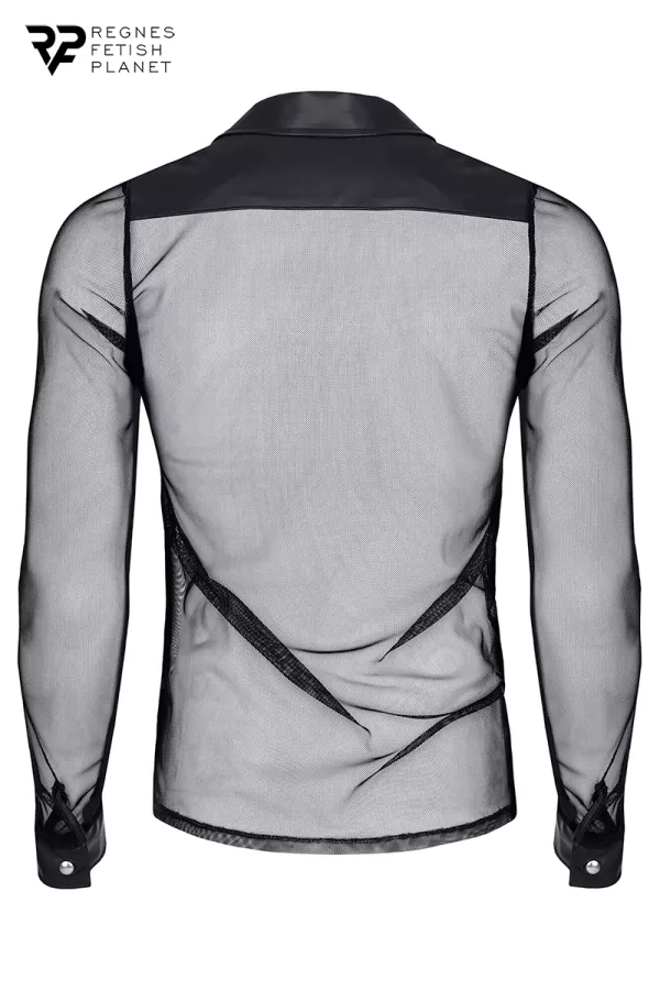 Cesare transparent shirt