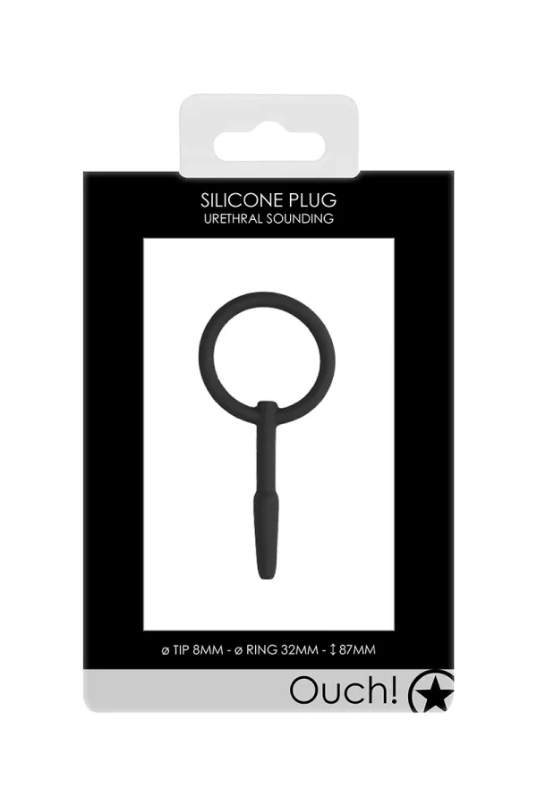 Silicone urethral probe 8.7 x 0.8 cm