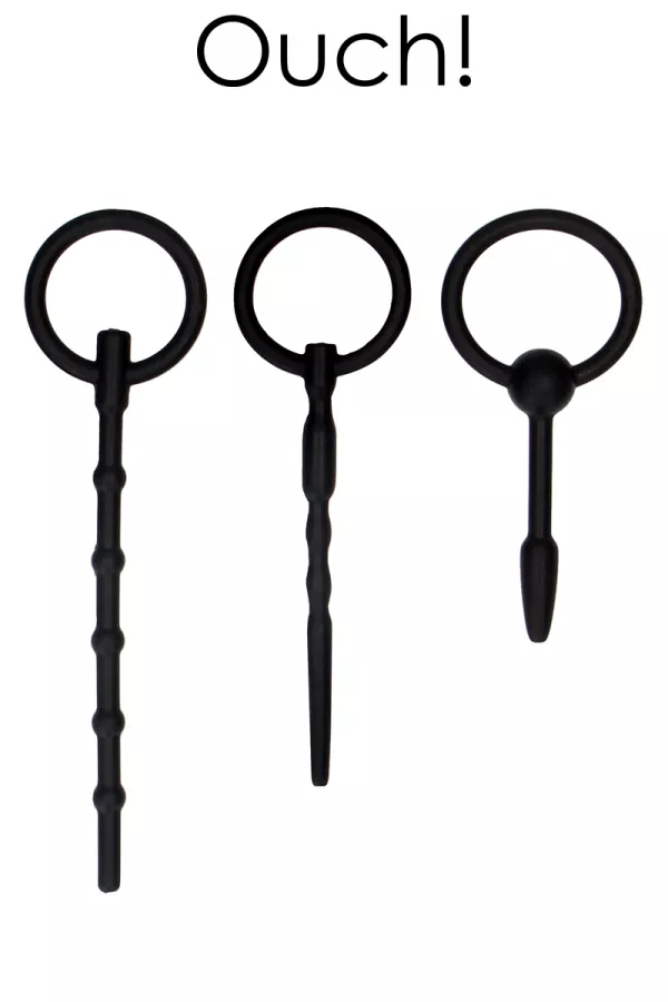 Set of 3 uretral probes