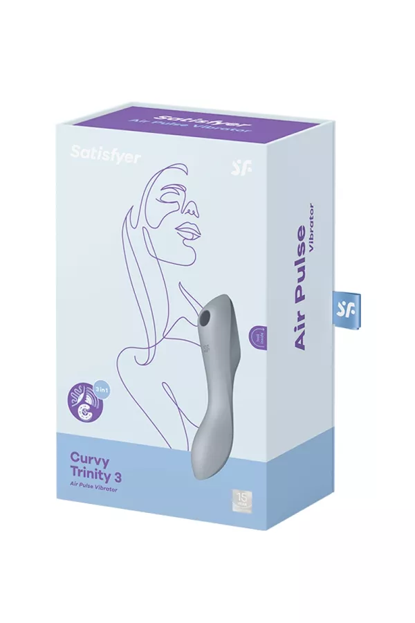 Curvy Trinity 3 grauer Stimulator