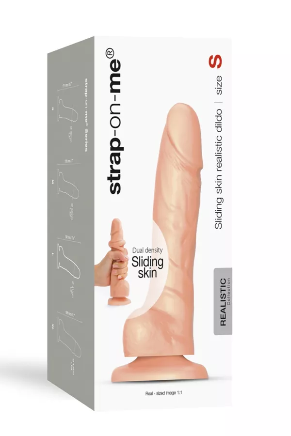 Dildodouble density sliding skin S