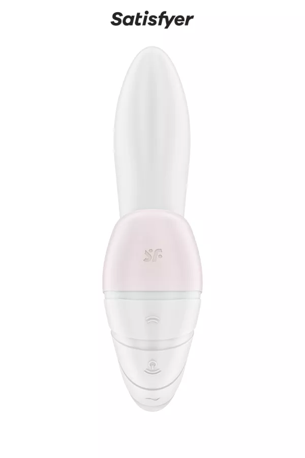 Double stimulateur Supernova blanc - Satisfyer