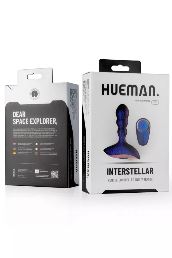 Plug vibrant télécommandé Interstellar - Hueman