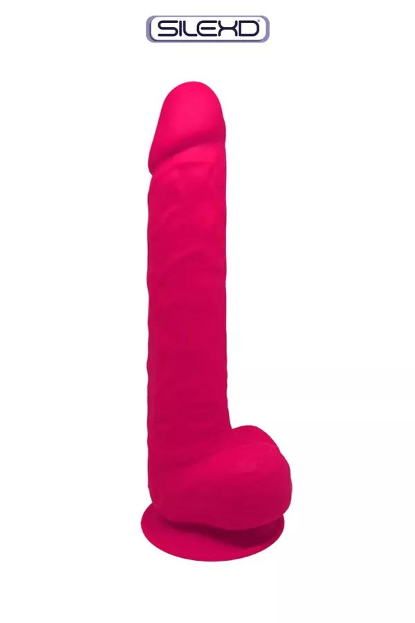 Dildo XXL doppia densità Rosa 38 x 7 cm