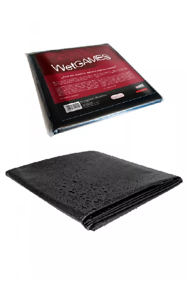 WetGAMES schwarzes Vinylblatt