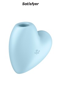 Doppel-Stimulator Cutie Heart blau