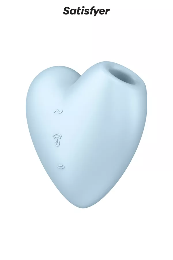 Doppel-Stimulator Cutie Heart blau