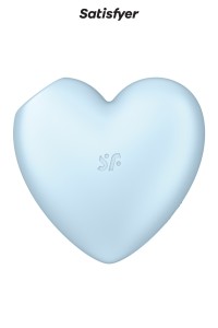 Doppel-Stimulator Cutie Heart blau