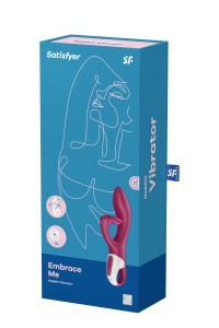 Coniglio di Vibro Embrace Me Bordeaux