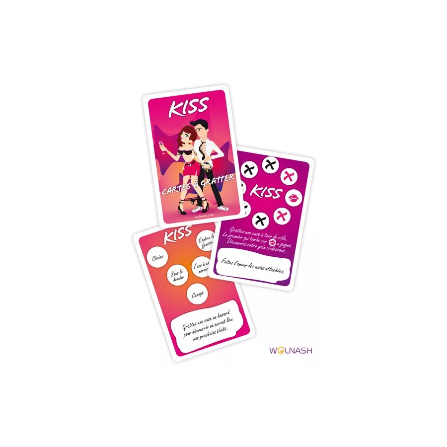 Kiss scratch cards (FR)