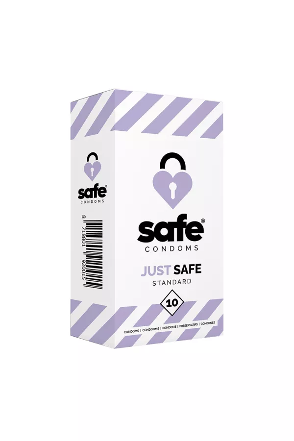 10 préservatifs Just Safe Standard